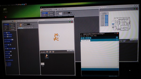 M3 partie5-Ubuntu Mate Scratch S4A Arduino