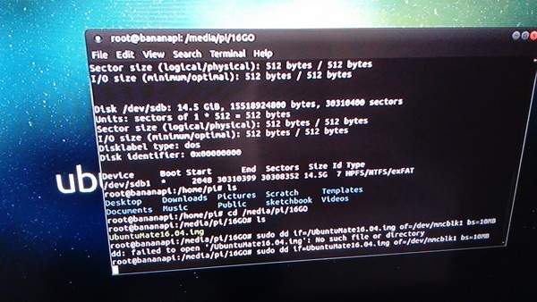 M3 partie5-Ubuntu Mate16.04 install ok NAND